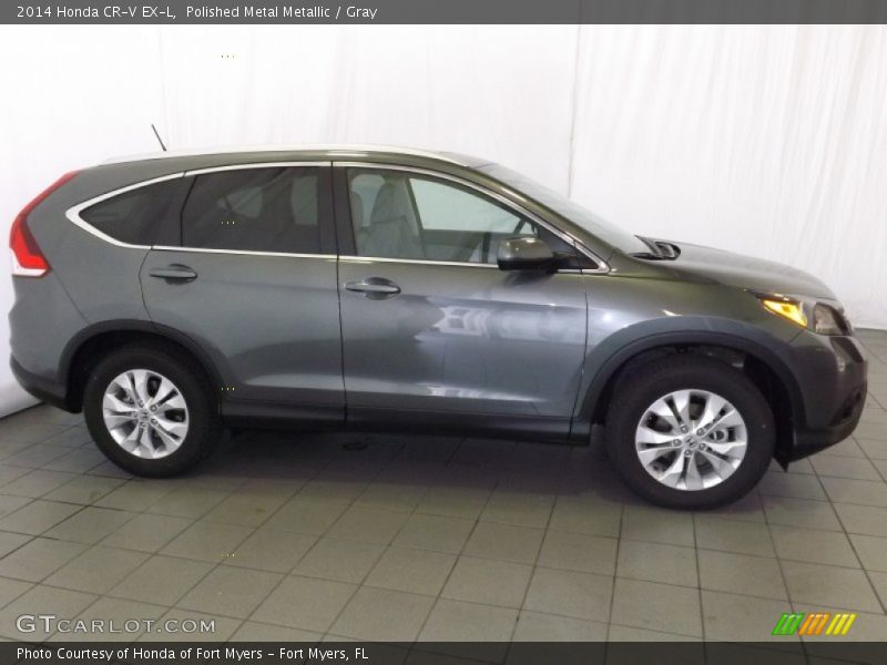 Polished Metal Metallic / Gray 2014 Honda CR-V EX-L