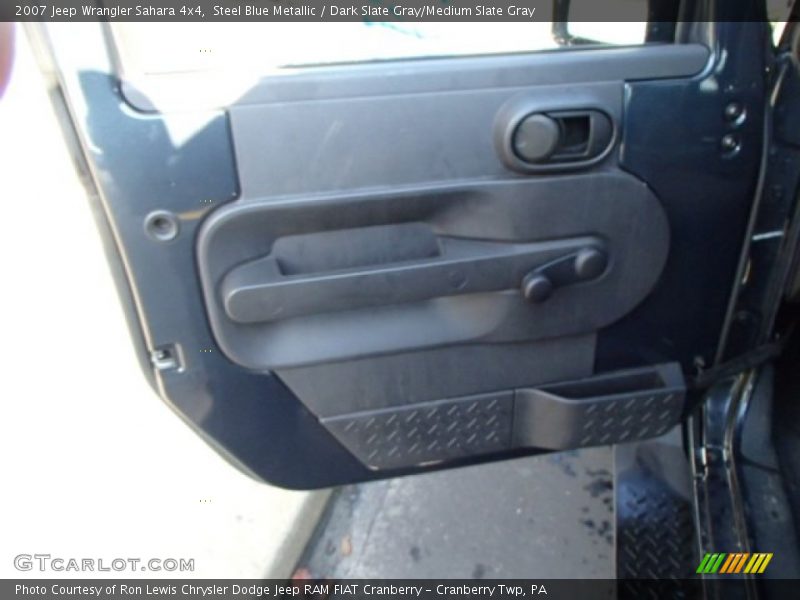 Steel Blue Metallic / Dark Slate Gray/Medium Slate Gray 2007 Jeep Wrangler Sahara 4x4