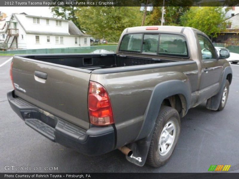 Pyrite Mica / Graphite 2012 Toyota Tacoma Regular Cab 4x4