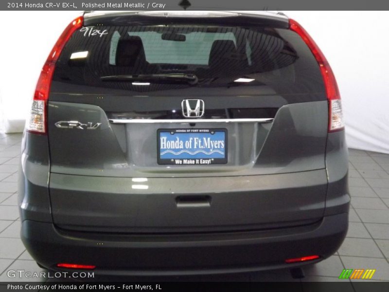 Polished Metal Metallic / Gray 2014 Honda CR-V EX-L