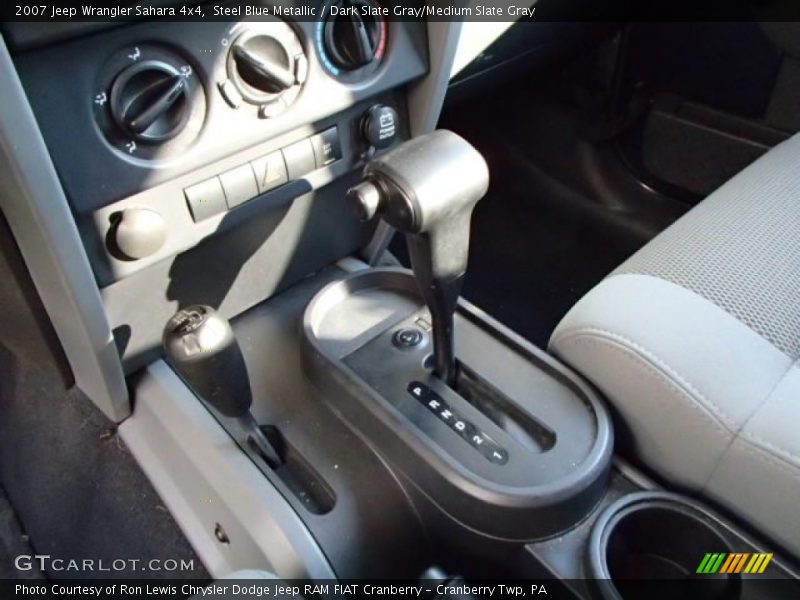 Steel Blue Metallic / Dark Slate Gray/Medium Slate Gray 2007 Jeep Wrangler Sahara 4x4