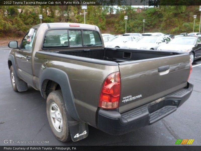 Pyrite Mica / Graphite 2012 Toyota Tacoma Regular Cab 4x4