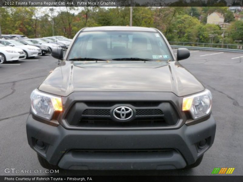 Pyrite Mica / Graphite 2012 Toyota Tacoma Regular Cab 4x4