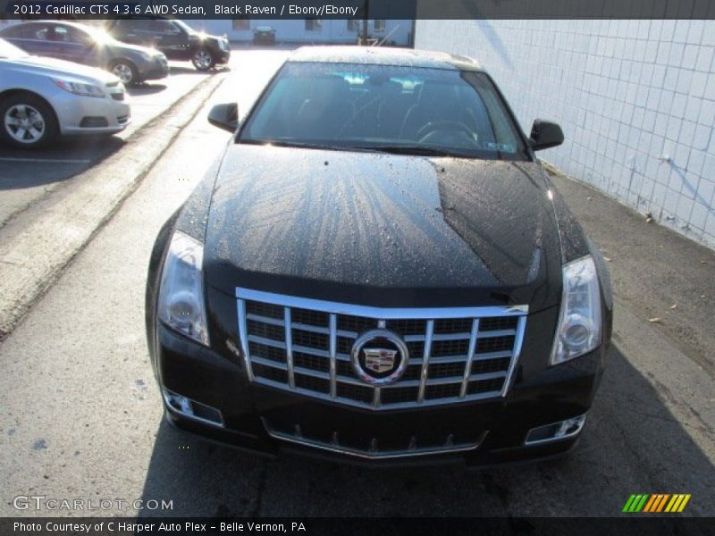 Black Raven / Ebony/Ebony 2012 Cadillac CTS 4 3.6 AWD Sedan