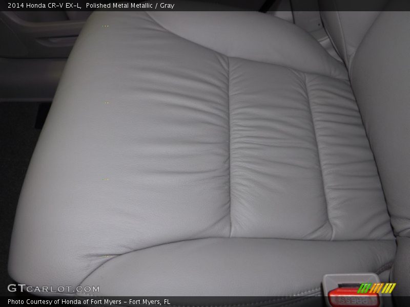 Polished Metal Metallic / Gray 2014 Honda CR-V EX-L