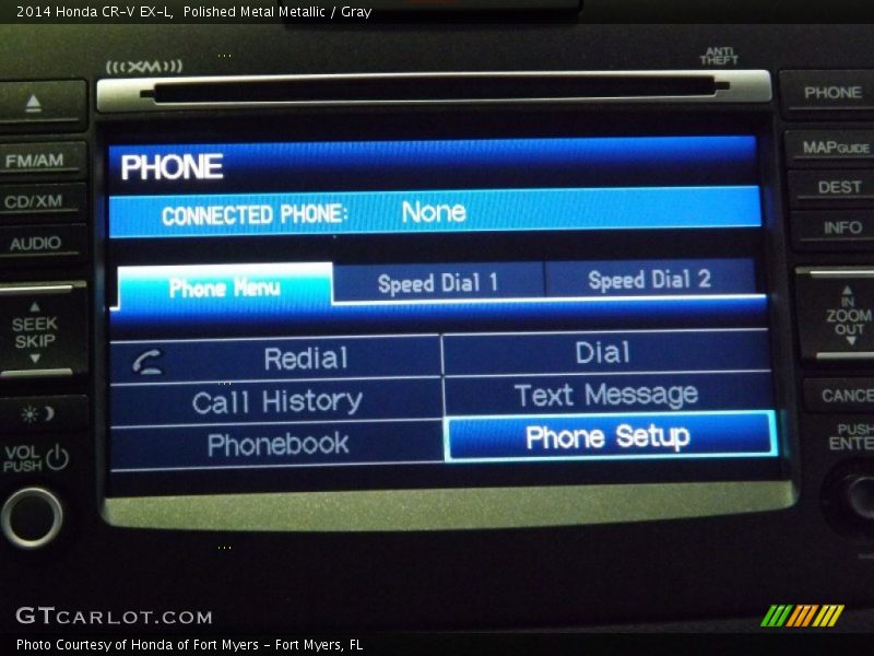Polished Metal Metallic / Gray 2014 Honda CR-V EX-L