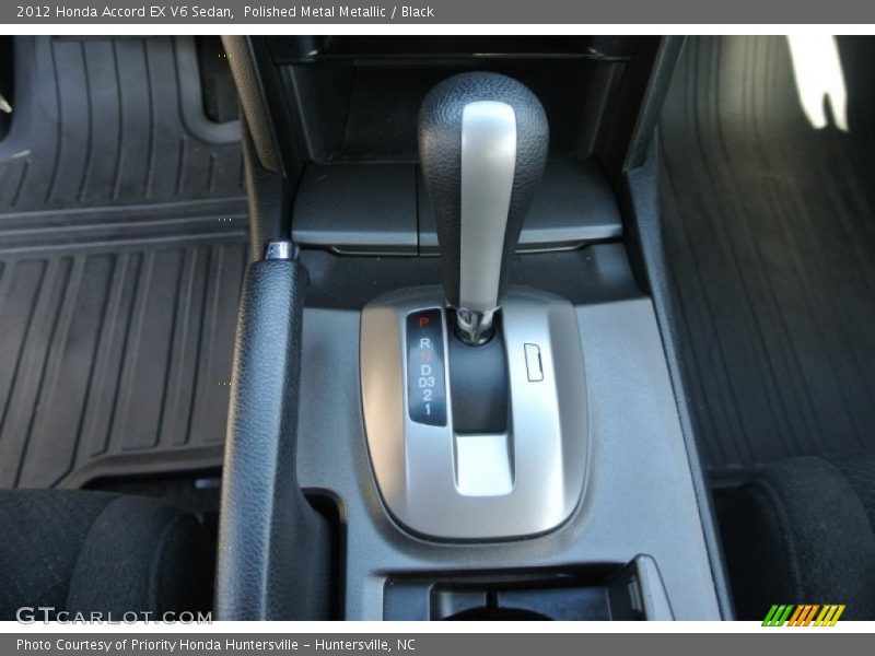 Polished Metal Metallic / Black 2012 Honda Accord EX V6 Sedan