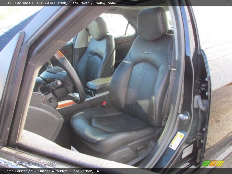 Black Raven / Ebony/Ebony 2012 Cadillac CTS 4 3.6 AWD Sedan