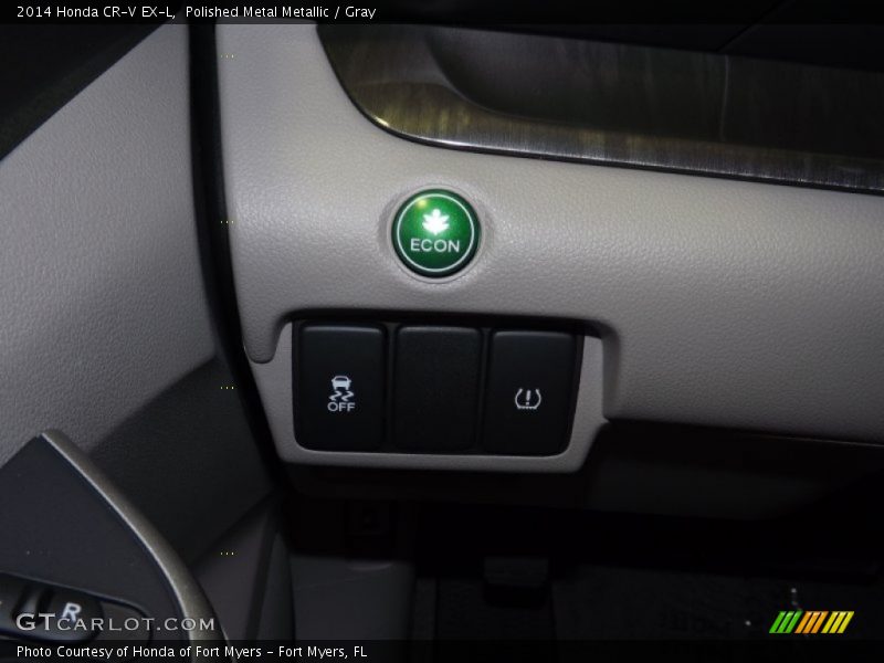 Polished Metal Metallic / Gray 2014 Honda CR-V EX-L
