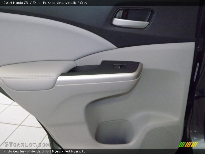 Polished Metal Metallic / Gray 2014 Honda CR-V EX-L