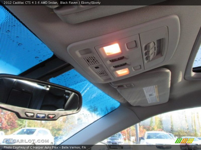 Black Raven / Ebony/Ebony 2012 Cadillac CTS 4 3.6 AWD Sedan