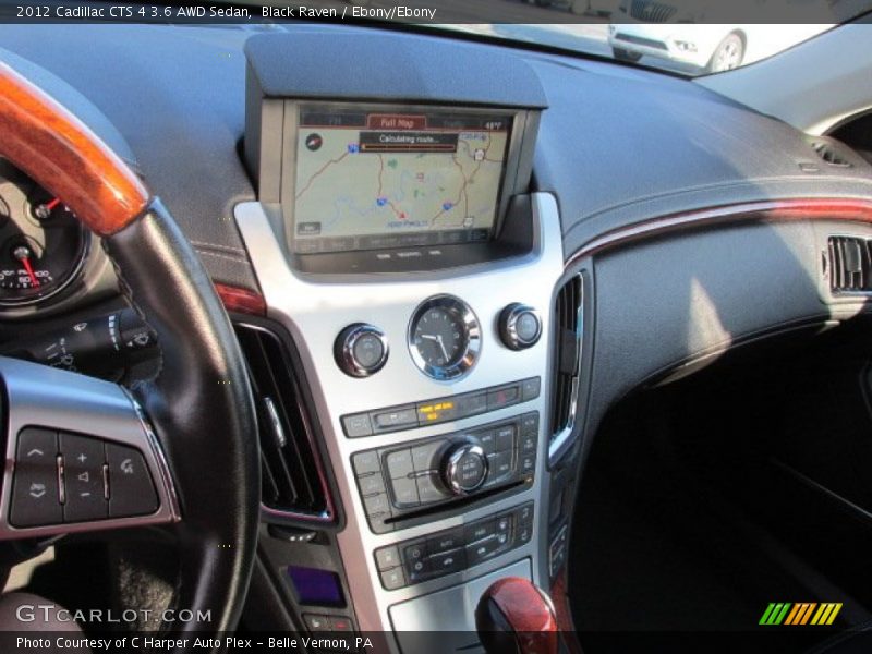 Black Raven / Ebony/Ebony 2012 Cadillac CTS 4 3.6 AWD Sedan