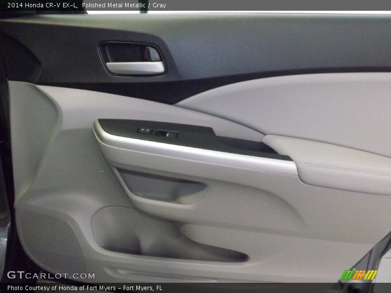 Polished Metal Metallic / Gray 2014 Honda CR-V EX-L