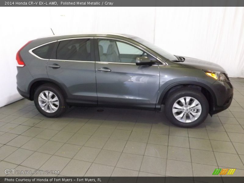 Polished Metal Metallic / Gray 2014 Honda CR-V EX-L AWD