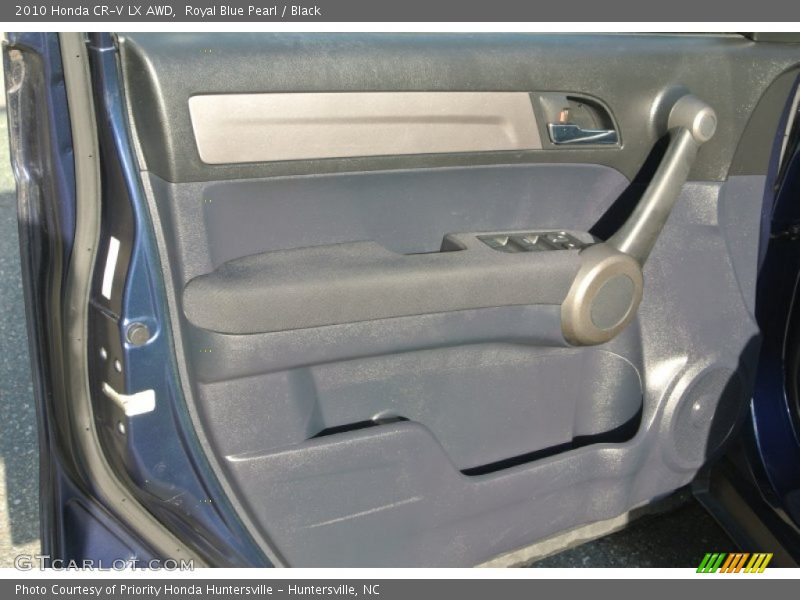 Royal Blue Pearl / Black 2010 Honda CR-V LX AWD