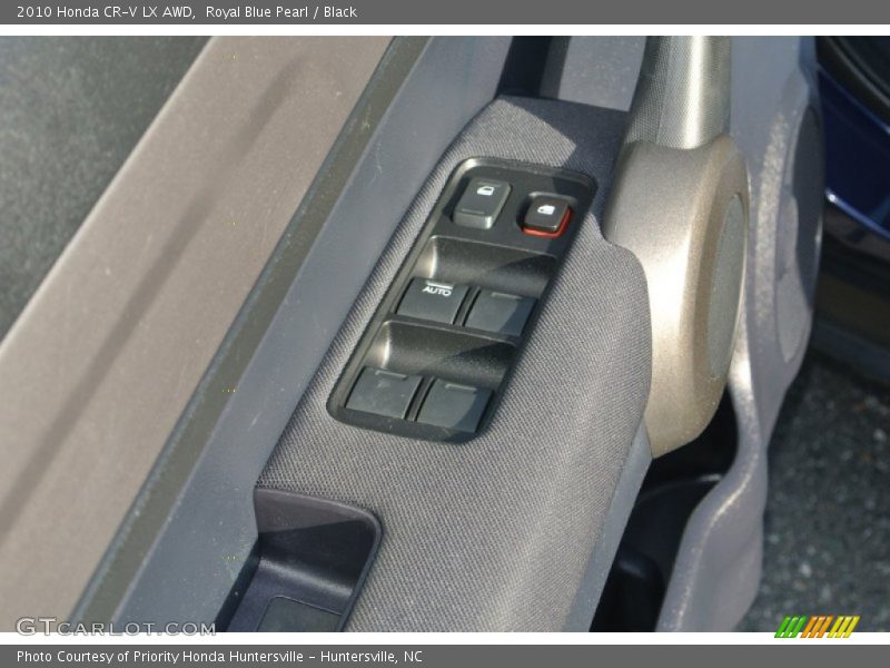 Royal Blue Pearl / Black 2010 Honda CR-V LX AWD