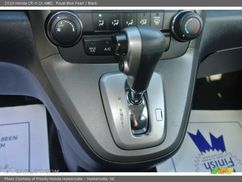 Royal Blue Pearl / Black 2010 Honda CR-V LX AWD