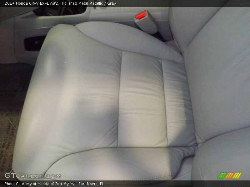 Polished Metal Metallic / Gray 2014 Honda CR-V EX-L AWD