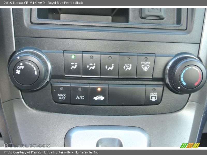 Royal Blue Pearl / Black 2010 Honda CR-V LX AWD