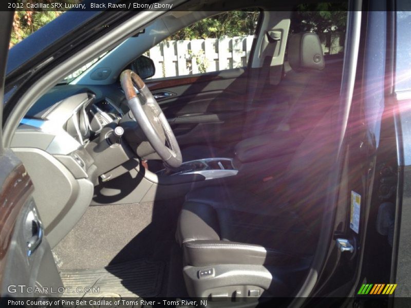 Black Raven / Ebony/Ebony 2012 Cadillac SRX Luxury