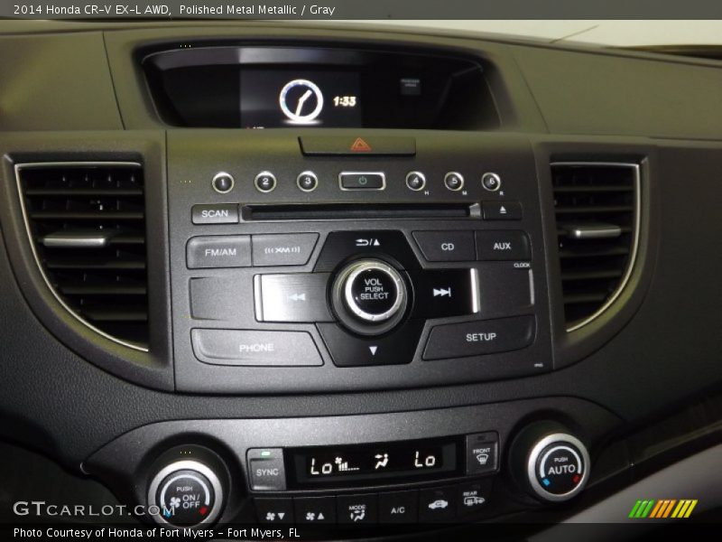 Polished Metal Metallic / Gray 2014 Honda CR-V EX-L AWD