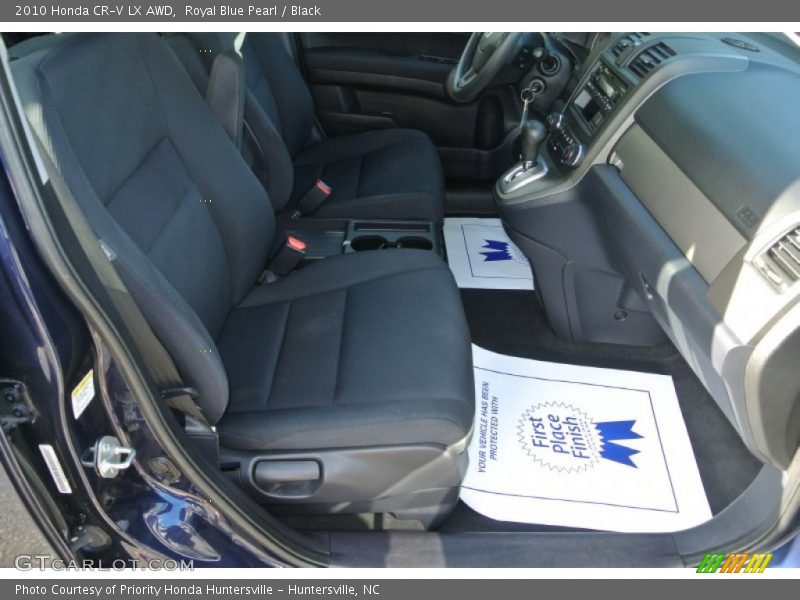 Royal Blue Pearl / Black 2010 Honda CR-V LX AWD