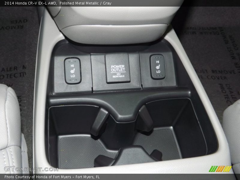 Polished Metal Metallic / Gray 2014 Honda CR-V EX-L AWD