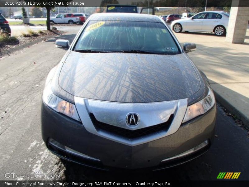 Grigio Metallic / Taupe 2010 Acura TL 3.5