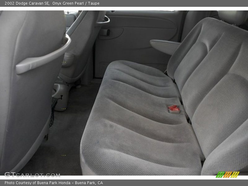 Onyx Green Pearl / Taupe 2002 Dodge Caravan SE