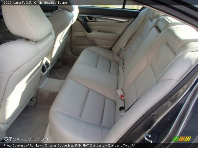 Grigio Metallic / Taupe 2010 Acura TL 3.5