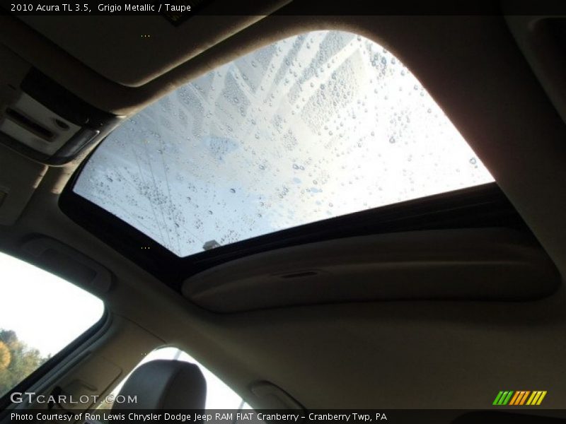Grigio Metallic / Taupe 2010 Acura TL 3.5