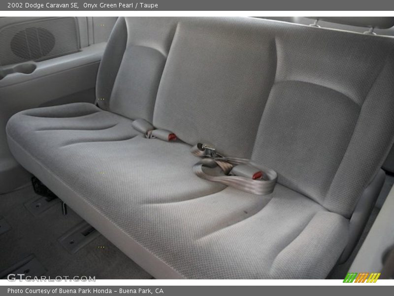 Onyx Green Pearl / Taupe 2002 Dodge Caravan SE