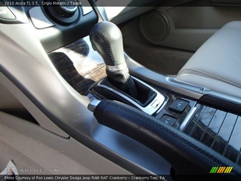 Grigio Metallic / Taupe 2010 Acura TL 3.5
