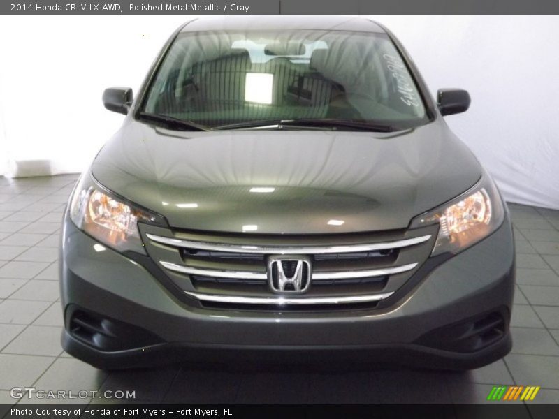 Polished Metal Metallic / Gray 2014 Honda CR-V LX AWD
