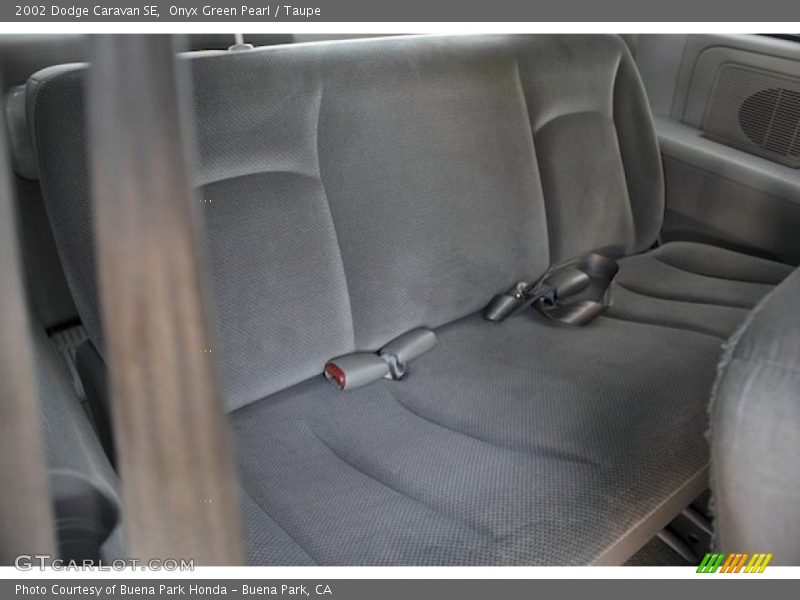 Onyx Green Pearl / Taupe 2002 Dodge Caravan SE