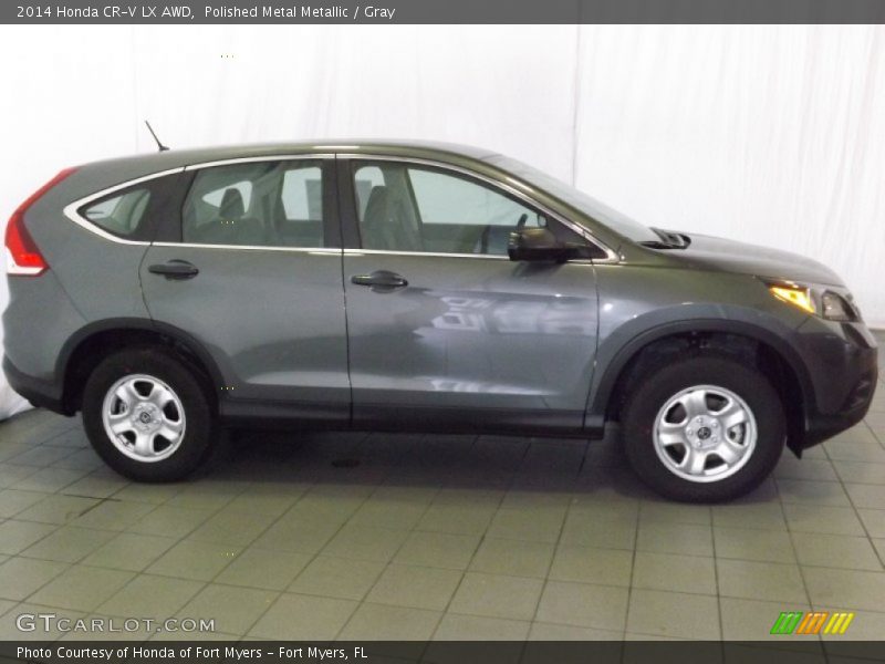 Polished Metal Metallic / Gray 2014 Honda CR-V LX AWD