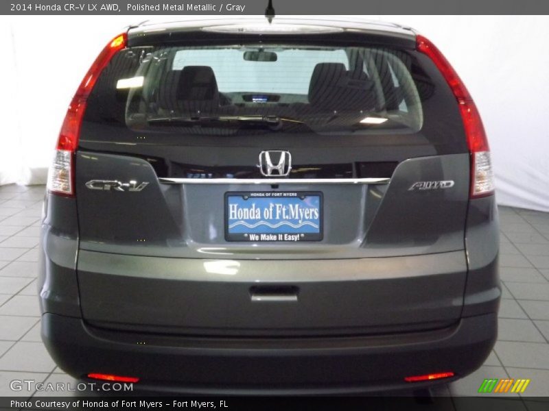 Polished Metal Metallic / Gray 2014 Honda CR-V LX AWD