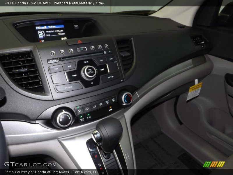 Polished Metal Metallic / Gray 2014 Honda CR-V LX AWD