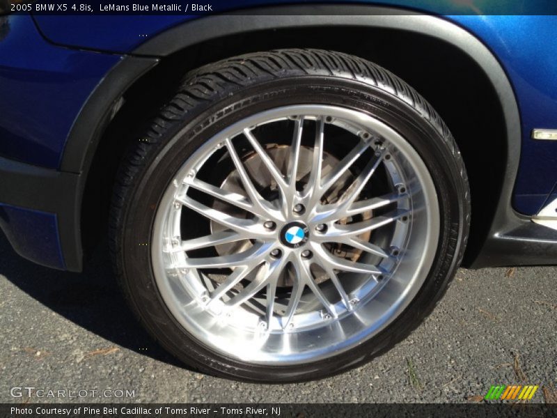 LeMans Blue Metallic / Black 2005 BMW X5 4.8is