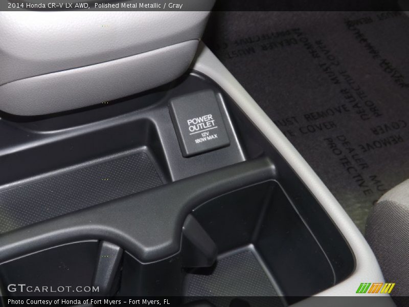 Polished Metal Metallic / Gray 2014 Honda CR-V LX AWD