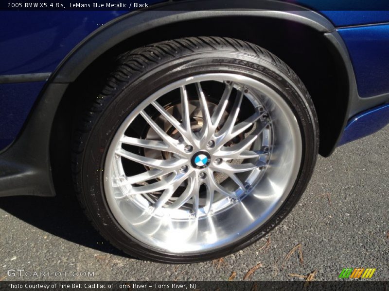 LeMans Blue Metallic / Black 2005 BMW X5 4.8is
