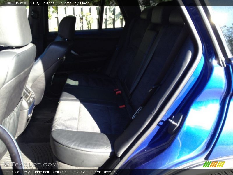 LeMans Blue Metallic / Black 2005 BMW X5 4.8is