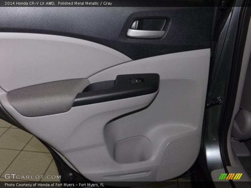 Polished Metal Metallic / Gray 2014 Honda CR-V LX AWD
