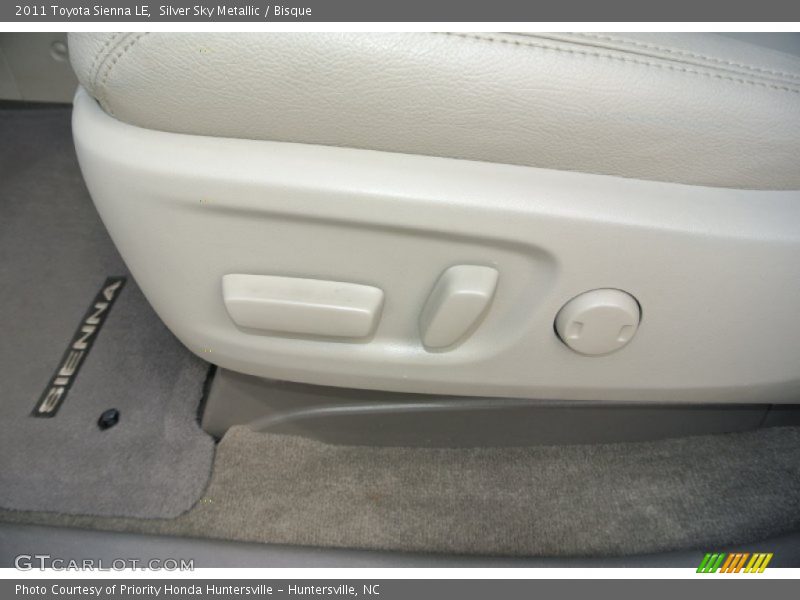 Silver Sky Metallic / Bisque 2011 Toyota Sienna LE