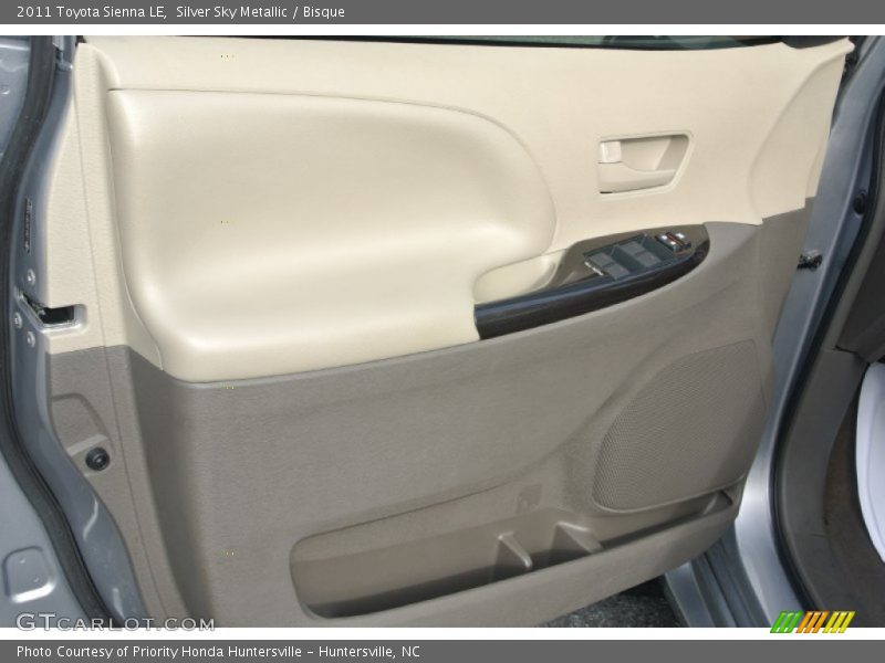 Silver Sky Metallic / Bisque 2011 Toyota Sienna LE