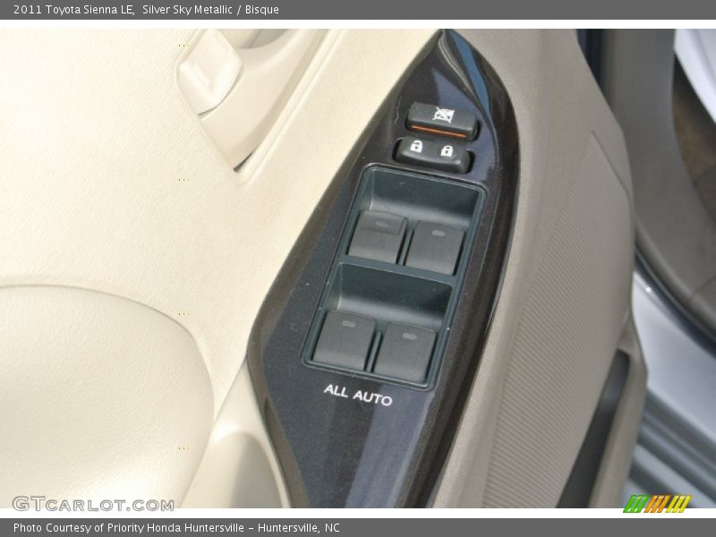 Silver Sky Metallic / Bisque 2011 Toyota Sienna LE