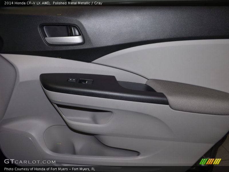 Polished Metal Metallic / Gray 2014 Honda CR-V LX AWD