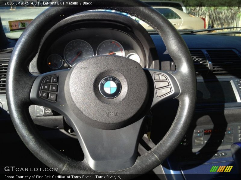 LeMans Blue Metallic / Black 2005 BMW X5 4.8is