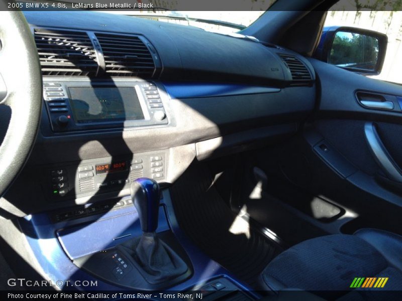 LeMans Blue Metallic / Black 2005 BMW X5 4.8is