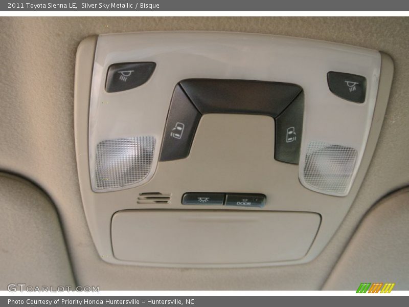 Silver Sky Metallic / Bisque 2011 Toyota Sienna LE